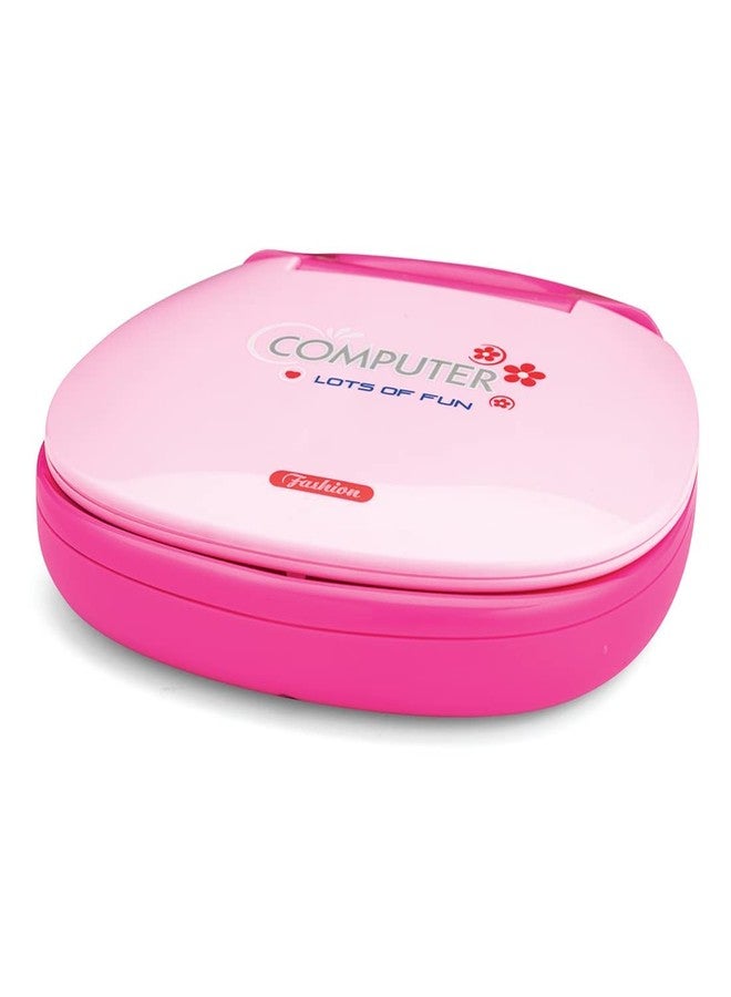 Zyamalox Kids Computer Toy Baby Laptops for Kids 1 2 3-6 Years Activity Electronics Number & Alphabet Charts for Kids Learning Educational Toy with Sound and Music - BIS Approved (Pink) - Image 4